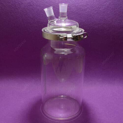 20000mL 24/​40 2 Necks,​Glass Cylinder Reactor,20 Litre Flat Bottom Reaction Flask,Any Joint Would be Available
