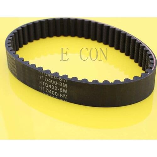 400-8M HTD Timing Belt 50 Teeth Cogged Rubber Geared Closed Loop 15mm Wide