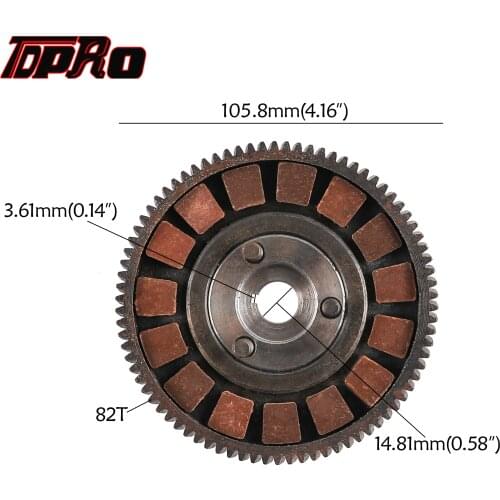 TDPRO New Racing Heavy Duty Clutch-Pad Minimoto 80cc 2 Stroke Bicycle Motorsized Engine Bike Heavy Centrifugal Duty Clutch Pads