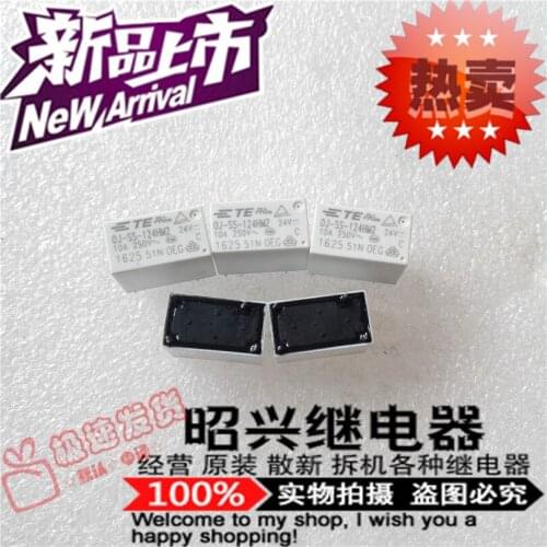 All New OJ-SS-124HM2 TE/a Set of Normally Open 4-Pin 10A OJ-SH-124HM2 Relay 12V