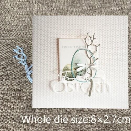 New Design Craft Metal Cutting Die cut die branch decoration scrapbooking Album Paper Card Craft Embossing die cuts