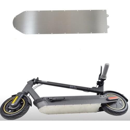 Protective Cover Chassis Armor For Ninebot MAX G30 Electric Scooter Skateboard Chassis Protection Cover Screwdriver 304 Aluminum