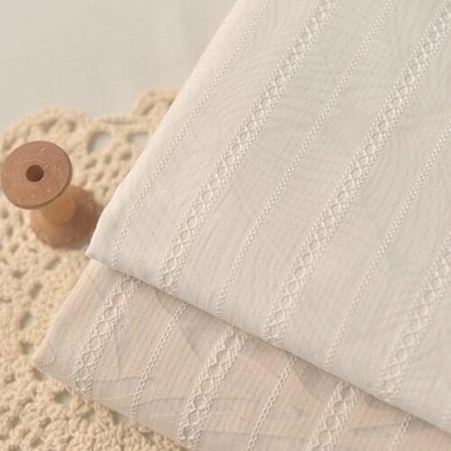 Half Meter Burning Leaves Jacquard Wall 100% Cotton Fabric For Shirt Dress Garment Sewing Tissue CR-1079