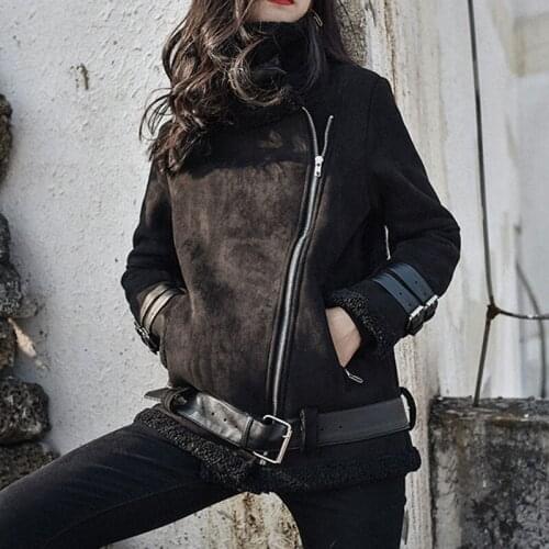 Women Fur Velvet Coats European and American Style Thick Warm Fur Overcoats Cheap Lady Automotive Fur Coats Outwear Winter A122