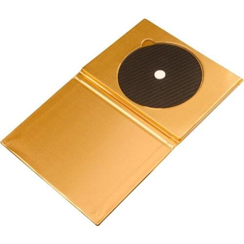 0.2mm Carbon Fiber CD DVD Tape Disc Stabilizer Mat Tuning HiFi Audio Top Pad Tray Machine Shock Anti-shock Player Base Turn Y4J4