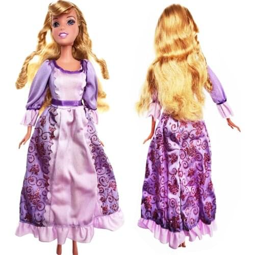 30cm 1/6 Original Princess Doll with Clothes Women Dress up Baby Girl Dolls