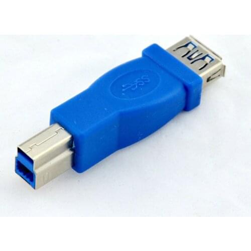 10pcs usb3.0 Type A female to Printer Type B male converter adapter