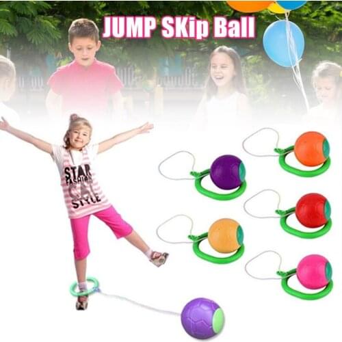 2020 Skip Ball Children Exercise Coordination and Balance Hop Jump Playground Toy