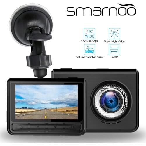 Car DVR Dash Camera Video Recorder FHD1080P 2.45inch IPS Screen Sony IMX323 Night Vison G-Sensor Looping Record DashCam