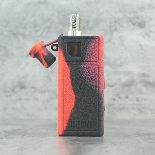 10pcs Texture Case For Smoant Pasito Pod Kit, Anti-Slip Silicone Cover Sleeve Wrap Fits For Pasito kit
