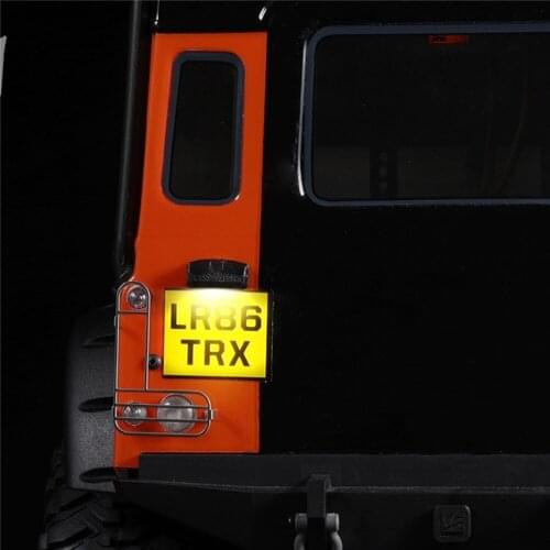 ​ Simulated rear license plate light for TRAXXAS TRX4 Land Rover Defender Wrangler 90046 KM2