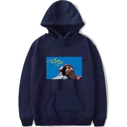 Fashion Sweatshirts Pop Movie Call Me by Your Name Custom Printed Hoodies Men womens Hoodies Sweatshirts Casual Autumn Winter