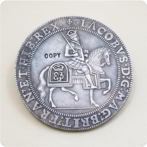 England 1 Crown - James I (2nd coinage) COPY COIN FREE SHIPPING