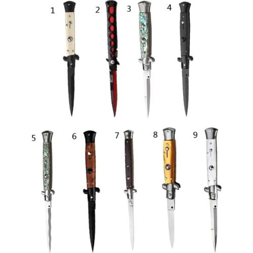 Switchblade Pattern Stickers Personalized Design Car Door Window Exterior Body Anti-scratch Plasters