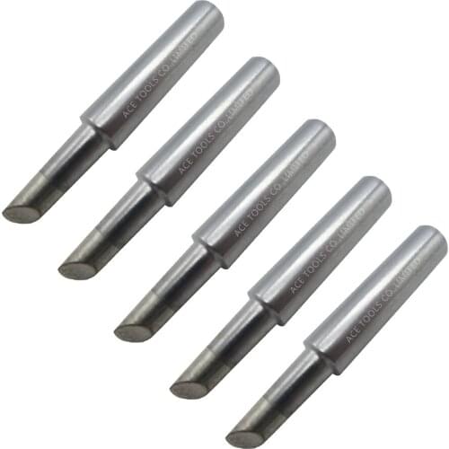 Soldering Tip T18-C4 Bevel 4mm Fit HAKKO FX-888 FX-888D FX-8801 FX-600 Lead Free Iron Bit Nozzle Handle Pencil