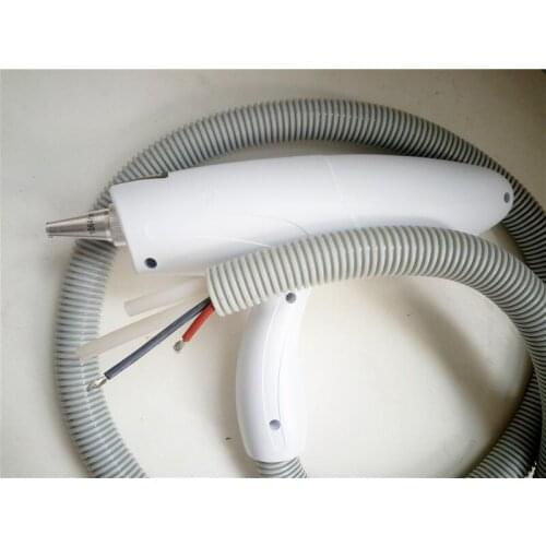 Nd yag handpiece with 532+1064 tips