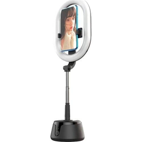 Portable Selfie Fill Light Lamp Cell Phone Holder Stand Desk Lamp For Youtube Live Video Broadcast Supplies Support Mobile App