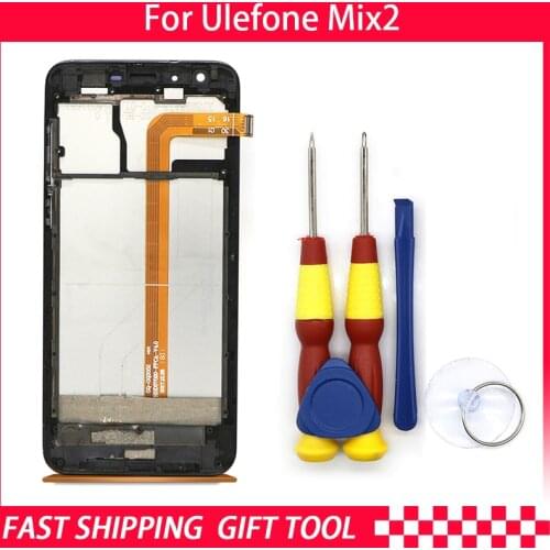 Touch Screen LCD Screen LCD Display For Ulefone Mix 2 Digitizer Assembly With Frame Replacement Parts+Repair Tool