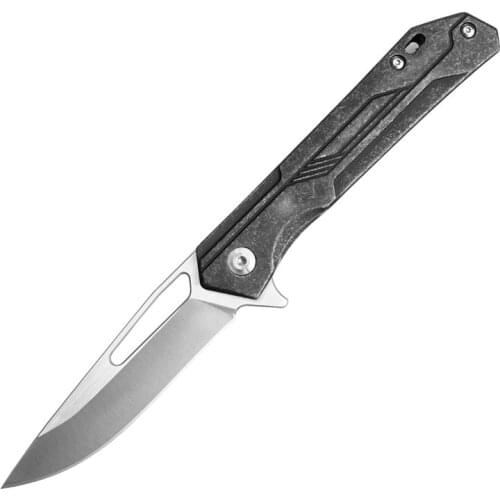Folding knife Black-Shark D2 blade stainless steel handle Quality outdoor/camping/tactical/survival knife EDC hunting hand tool