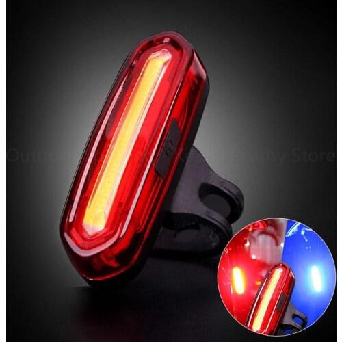Bike Taillight Waterproof Riding Rear light Led Usb Chargeable Mountain Bike Cycling Light Tail-lamp Bicycle Light