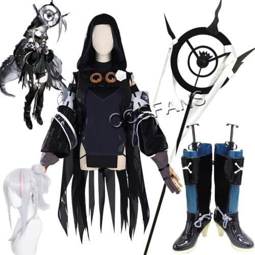 Arknights CASTER TOMIMI Cosplay Costumes Sexy Costume Woman Cocer Full Game Full set Halloween cosplay wig shoes props Backpack
