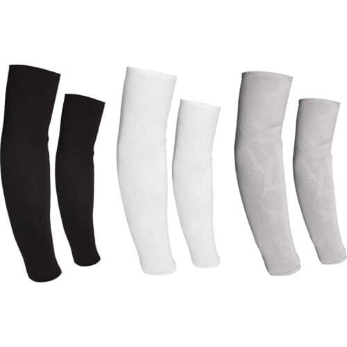 1 Pair Running Sports Arm Unisex Nylon Sleeve Cover Cycling UV Sun Protection Outdoor Basketball Bike Cycling Sunscreen Arm Band