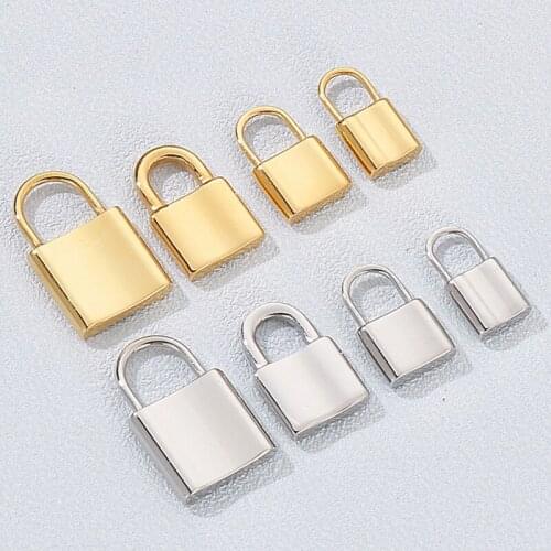 5pcs/Lot Jewelry Making Trendy Lock Popular Hanging Chain Lock Hook Spiral Clasps DIY Necklace Bracelets Hand Made DIY Accessori