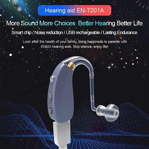 Hearing Aid Digital Sound Amplifier Air Conduction Wireless Headphones for Deaf Elderly Ear Care Hearing Aids Sound Enhancer
