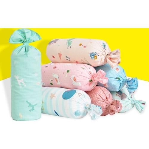 Baby Nursing Pillow Infant Newborn Sleep Support Cartoon Pillow Printed Shaping Cushion Baby Comfort Pillow Prevent Spit Milk