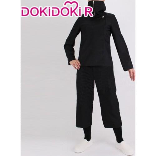 Dokidoki-R Anime Cosplay Jujutsu Kaisen Manga Version Cosplay Inumaki Toge Costume Black School Uniform Jujutsu Kaisen Costume