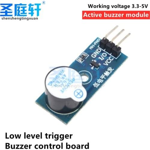 Arduino electronic building block active buzzer module low level trigger buzzer control board