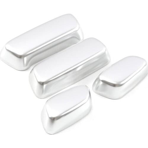 Chrome Front Seat Adjust Cover Trim For Toyota Land Cruiser Prado J150 150 2018 2019