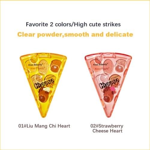 Cheese Mini Eyeshadow Palette Matte Eye Shadow Waterproof Cosmetic Long Lasting Earth Color Creamy Cosmertics TSLM1