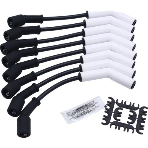 9070C Ignition Wire Spark Plug Wire Set Kit Ceramic Boot Fit for GM Gen 4 LS3 LS4 LS7 LT Engines Car accessories