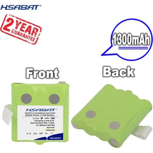 New Arrival [ HSABAT ] BATT4R Battery for Midland GXT200 Walkie-talkie G225 (BATT4R, IXNN4002A, BATT-4R, IXNN4002B, BP40)