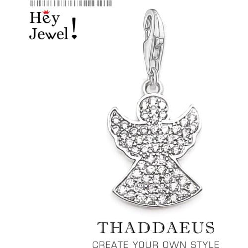 Guardian Angel Charms Pendant Trendy 2020 New Europe Fashion Jewelry Accessories 925 Sterling Silver Lucky Gift For Women Men