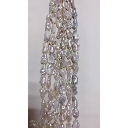 Big size 15*30mm baroque freshwater pearl strands for sale