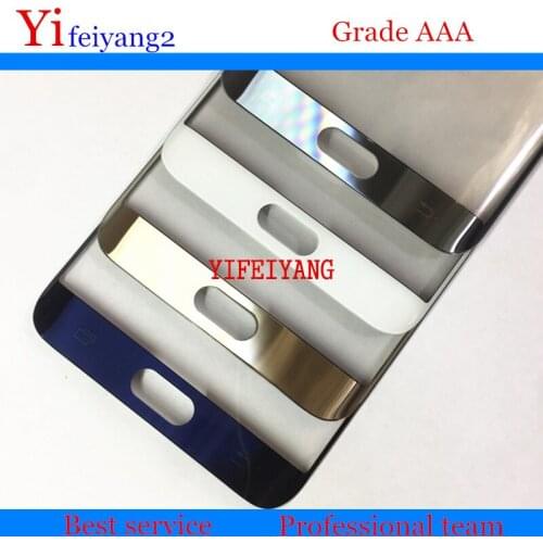 50pcs by DHL EMS A quality Replacement Touch Screen LCD Front Outer Glass Lens For Samsung Galaxy s6 edge plus G928 touch panel