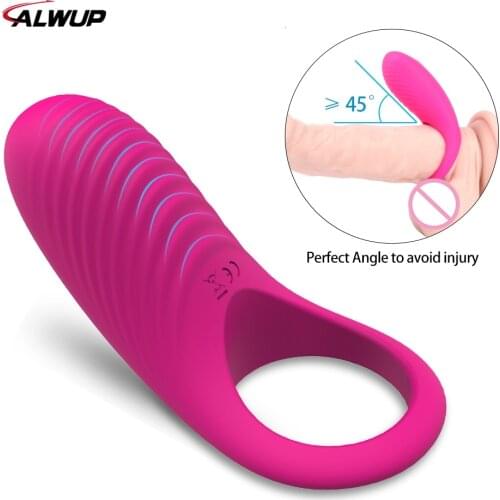 Clitoris Stimulator Vibrator Sex Toys for Woman Masturbator Man Penis Sleeve Vibrator Ring Delay Time Adult Toys for Couples
