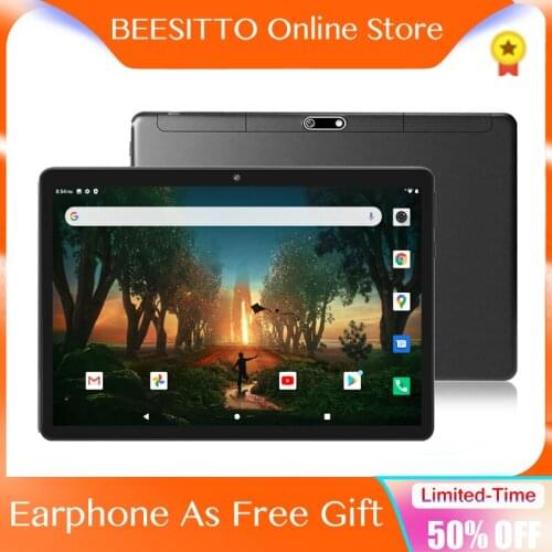 10 inch Tablet pc Android 10.0 OS 6GB RAM 32GB ROM Dual SIM card 4G LTE Phone call tablets Google play GPS 10.1 WiFi Bluetooth