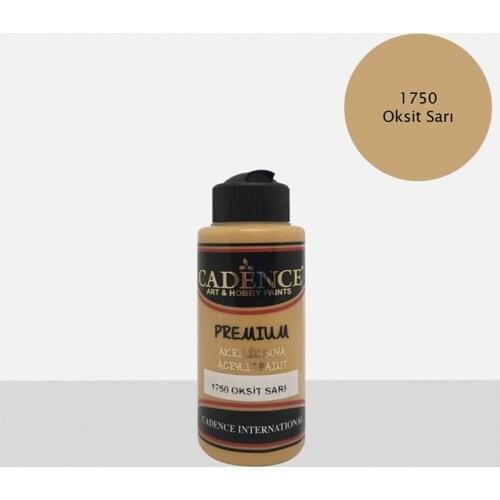 Cadence Acrylic Paint 1750-Oksit Yellow 120ml