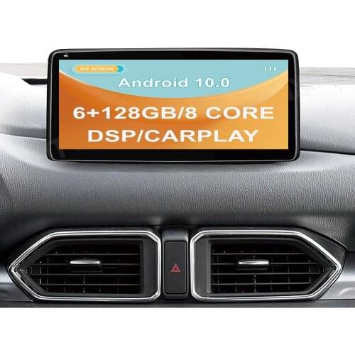 Android 10 6G + 128G for Mazda Cx-5 2017 2018 2020 Carplay GPS Navigationssystem IPS Bildschirm Multimedia Stereo Player Radio