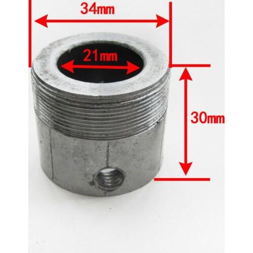 DIY electric tricycle toothless flywheel joint thread is suitable for 34mm manpower tricycle load tricycle free freight
