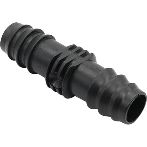 Double Barbed Straight Connector 1/2 Inch Garden Hose Fittings Quick Coupling Pipe Connector Greenhouse Adapter 200 Pcs