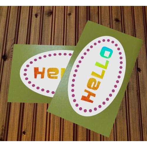 Etiqueta à Prova de água do vinil, de forma oval, para impressão personalizada para embalagem