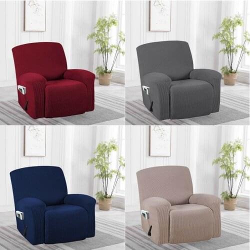 Lazy Boy Polar Fleece Recliner Chair Cover All-inclusive Massage Sofa Couch Cover For Living Room Waterproof All-inclusive