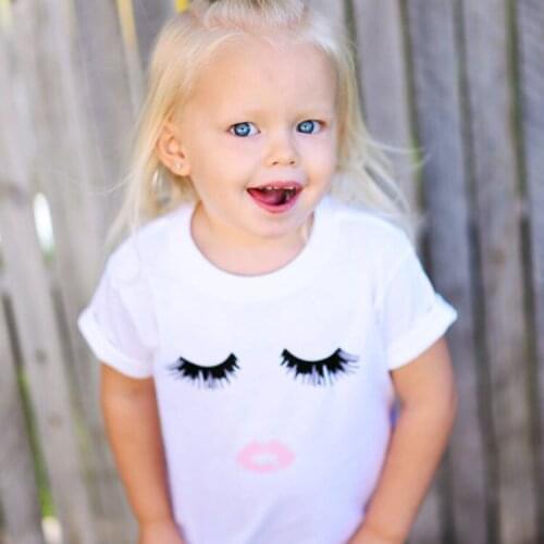 Smile face printed t-shirt baby boy t-shirt baby girl clothes summer baby tops baby girl summer clothes ropa bebe XC-001