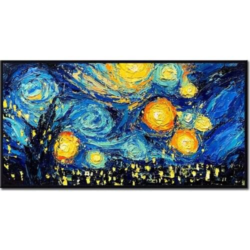 The Small Sailboat Sailed In The Sea Oil Painting On Canvas Wall Art Painting Abstract Art Picture for Living Room Home Decor