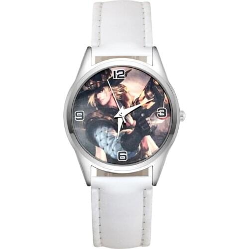 Cartoon Cute style Childrens Watches Kids Students girls Quartz Leather strap Wrist Watch JC40