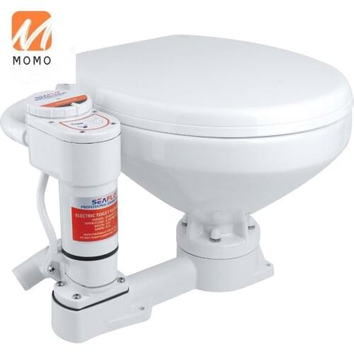 Marine toilet rv bathroom toilet electric 12v toilet for boat